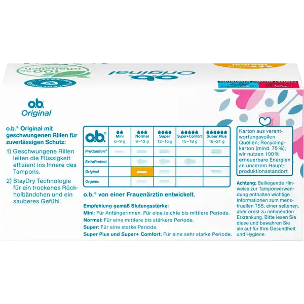 Original Tampons Normal