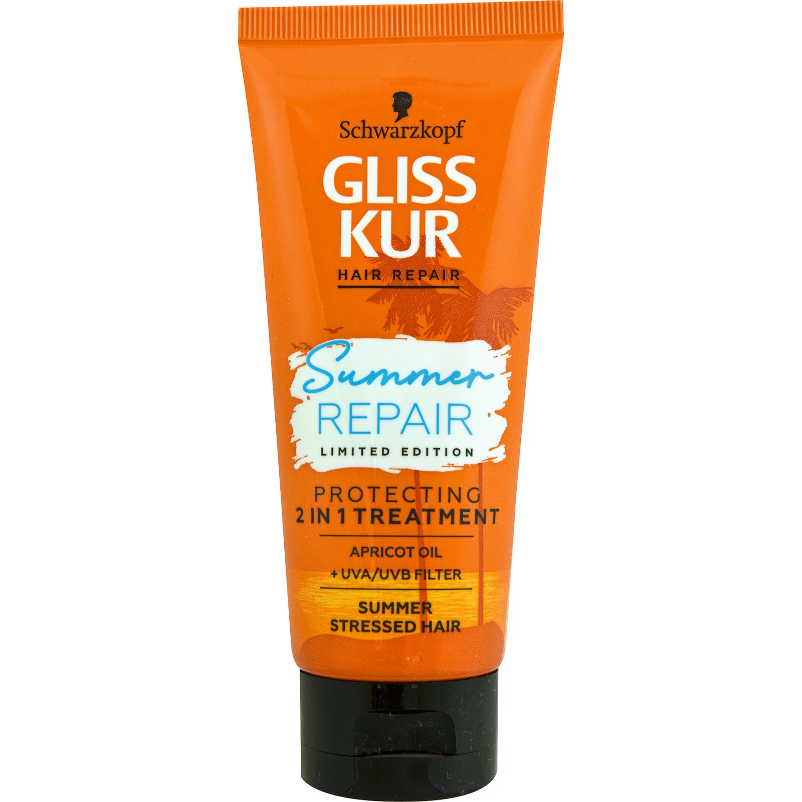 Schwarzkopf Gliss Kur Summer Repair Haarpflege-Set mit Necessaire
