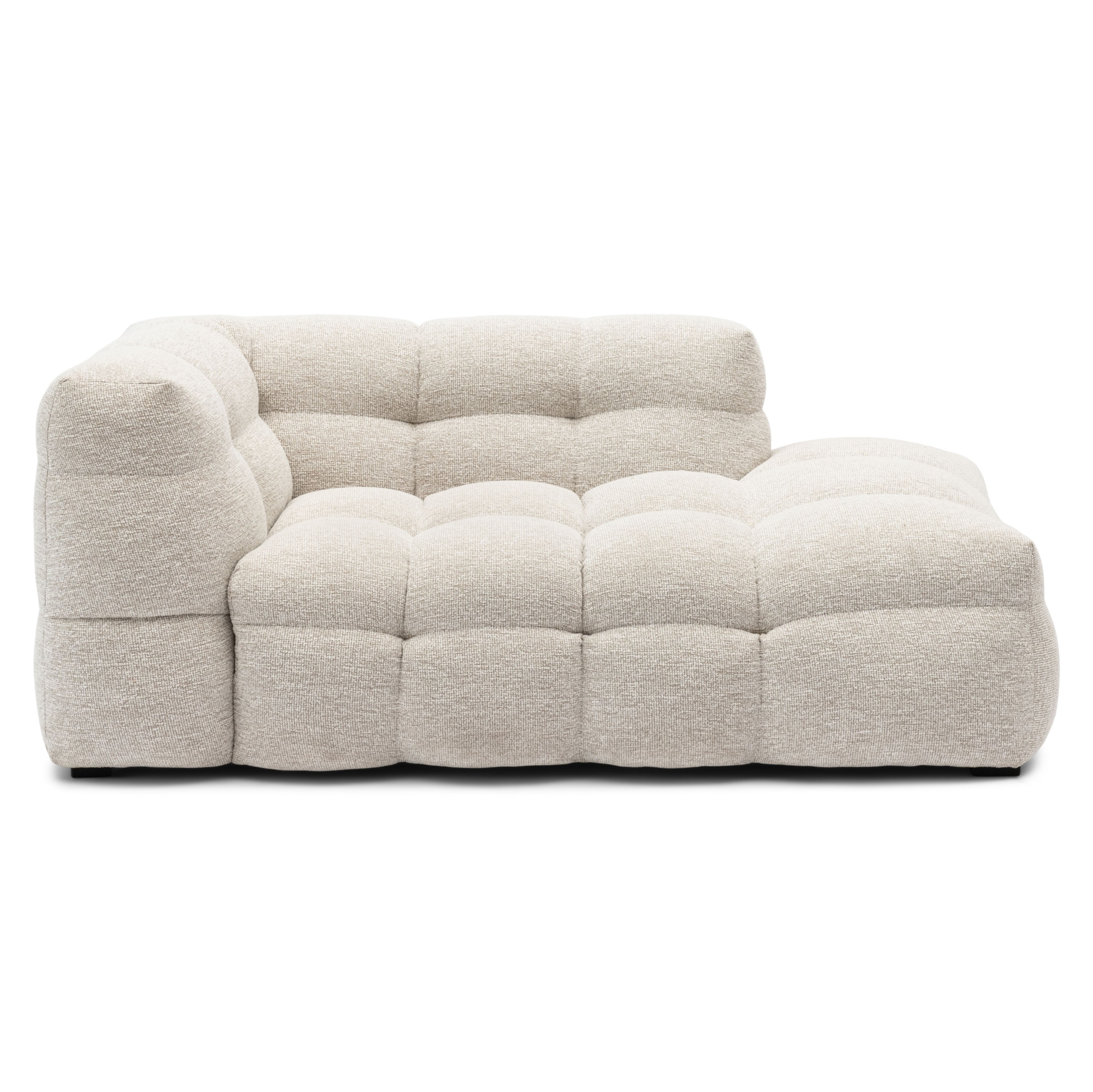 Chaise longue Fat Joe lodge linen rechts