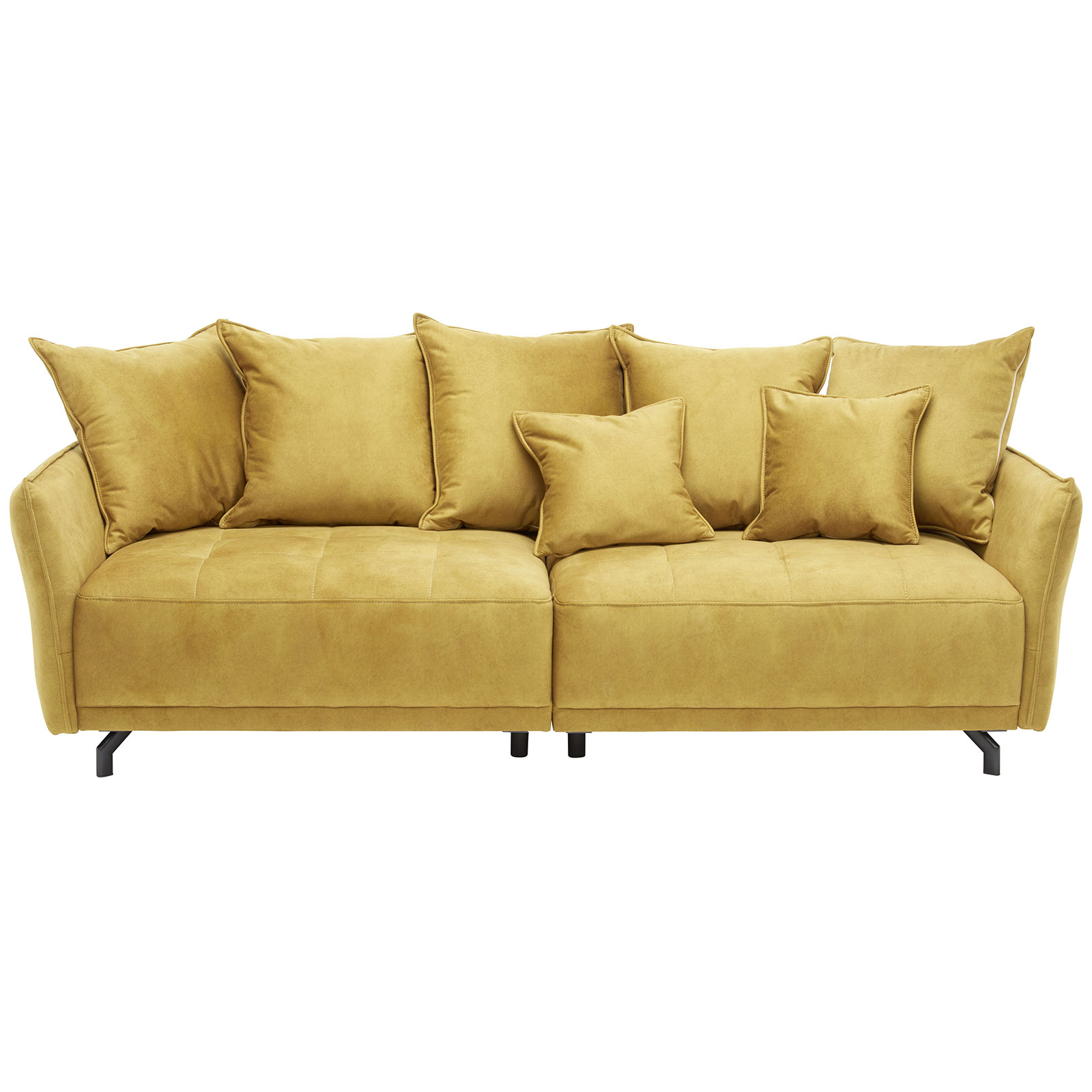 Big Sofa - okra - Samt