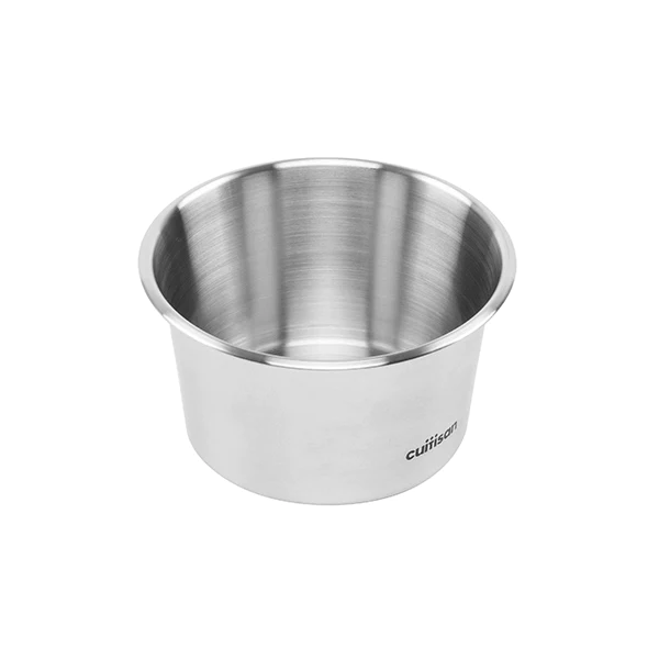 Boîte de conservation ronde en inox 920 ml compatible micro-ondes Cuit