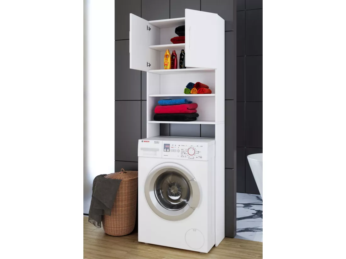 Armoire de rangement pour machine à laver Jutas