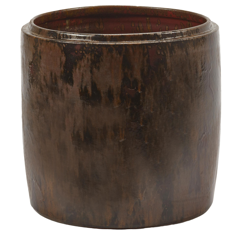 Serax Glazed shades by Serax Mystique bloempot Ø34 dark