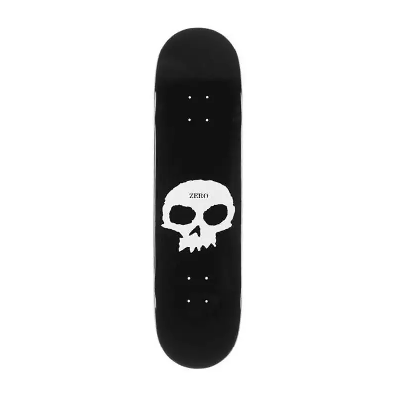 Plateau skate ZERO SKATEBOARDS Single Skull Wb 7.75