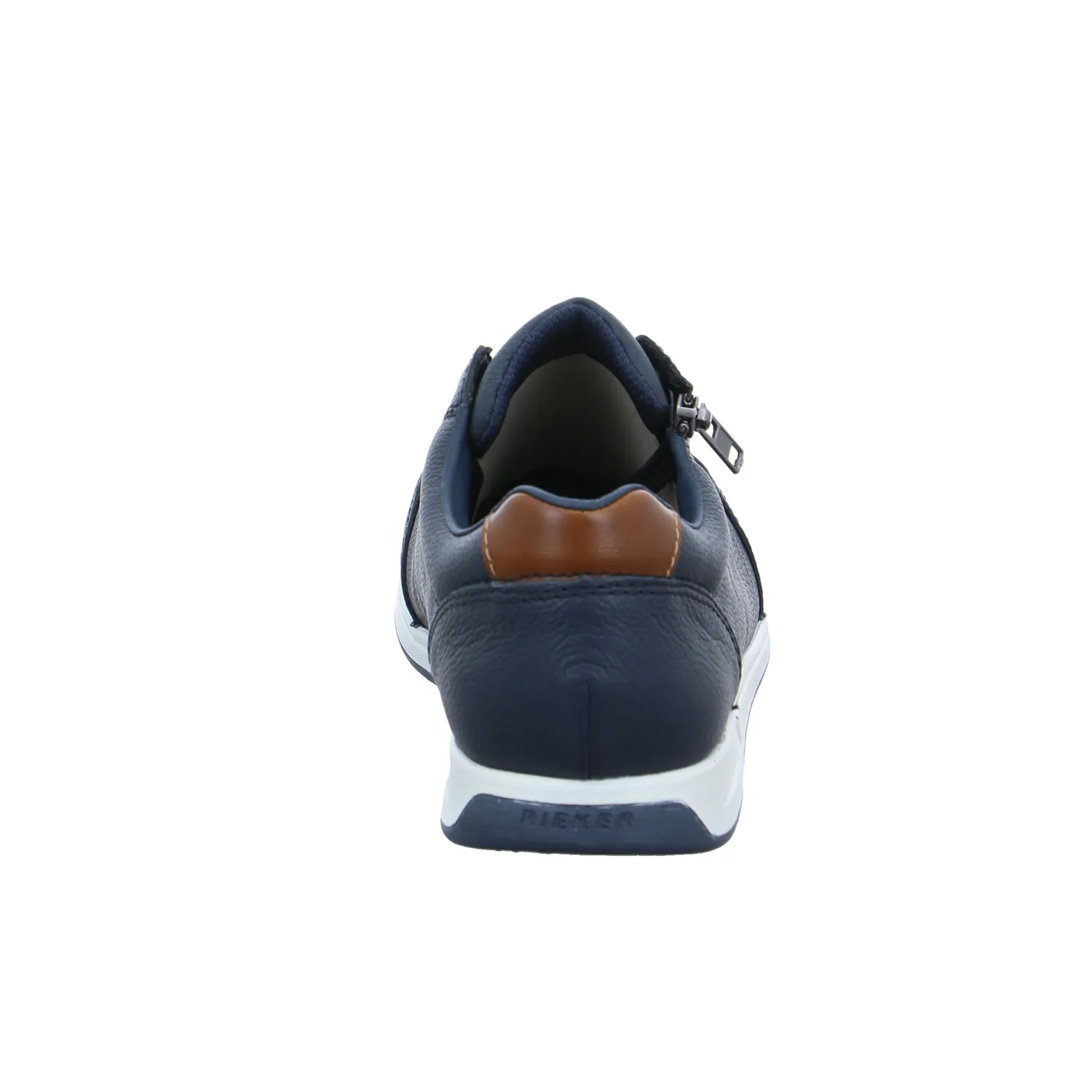 RIEKER Halbschuhe Sneaker Blau Leder
