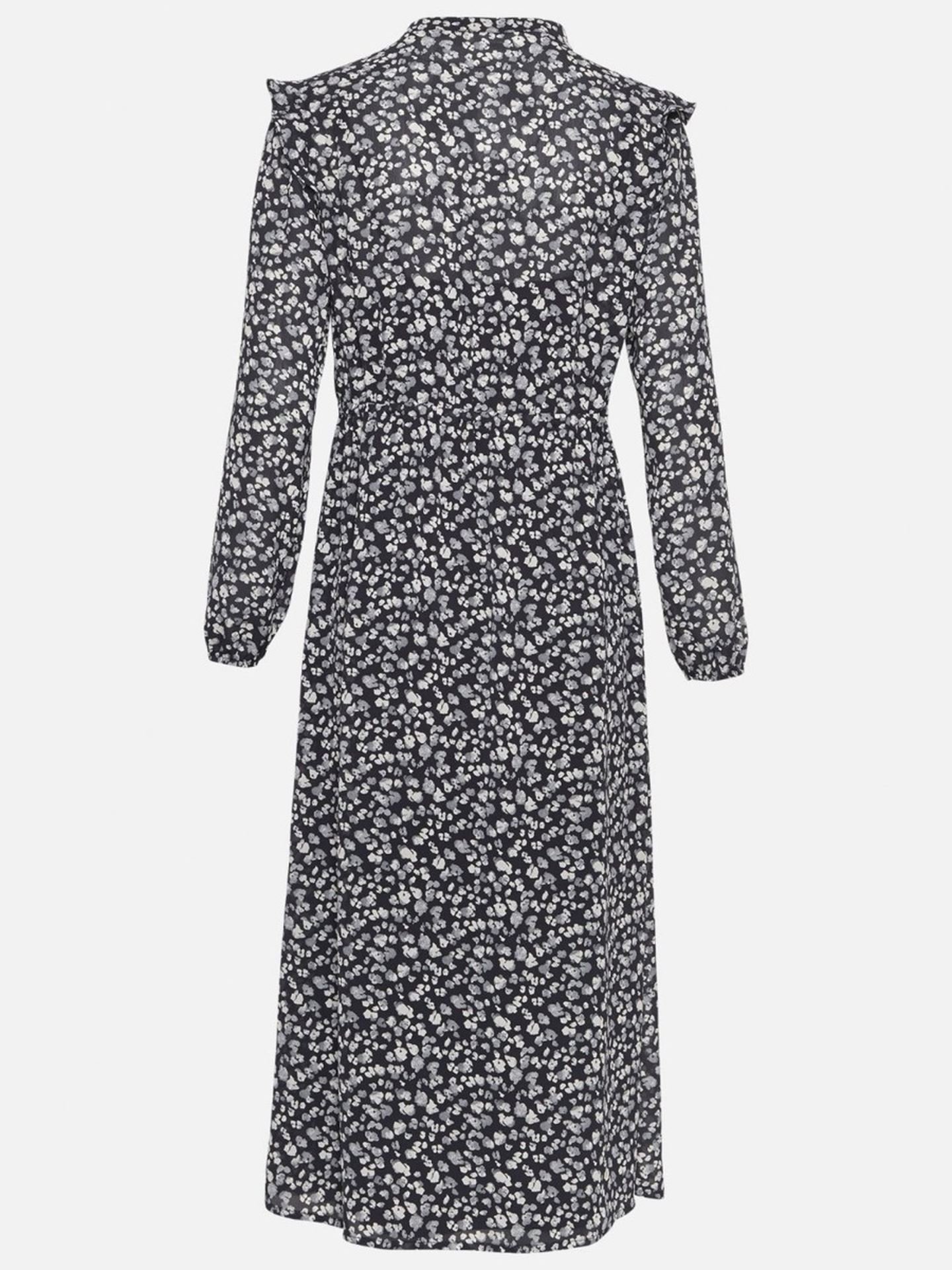 MSCH Copenhagen Maella Rikkelie Long Sleeve Dress All Over Print