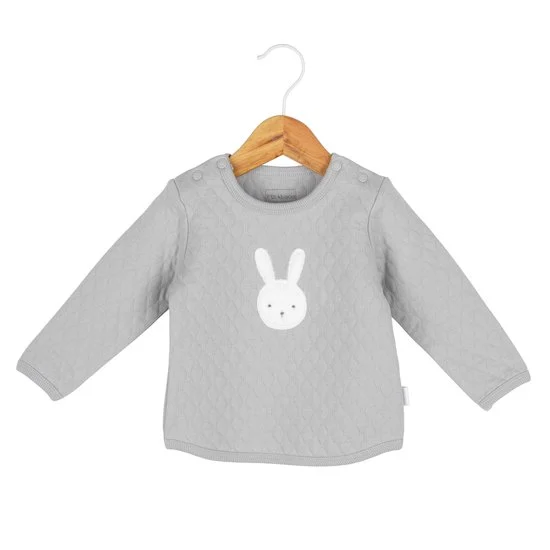 Sweat Lapin Câlin   Gris lunar        de               P'tit bisou