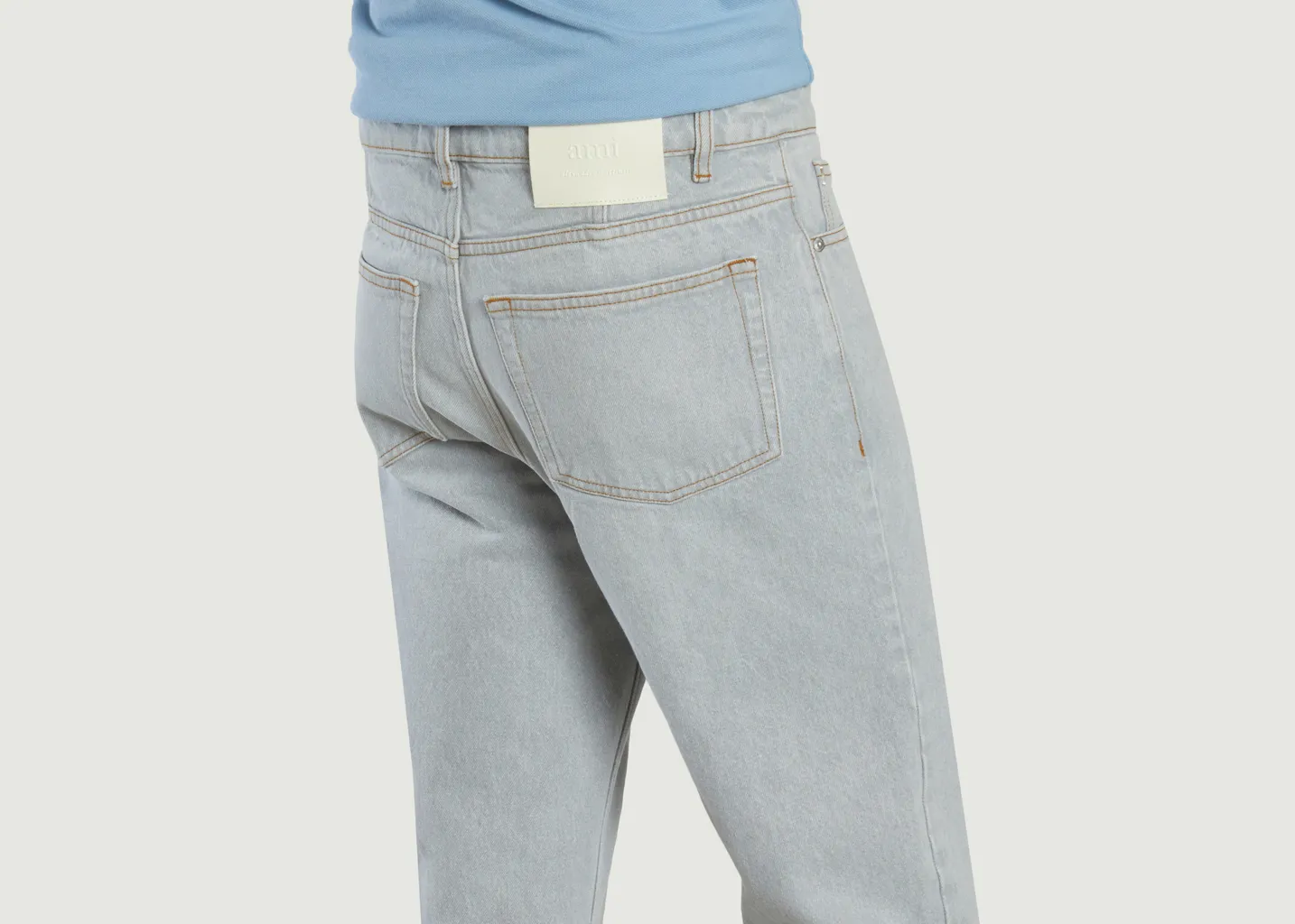 Jeans Tapered Fit AMI Paris