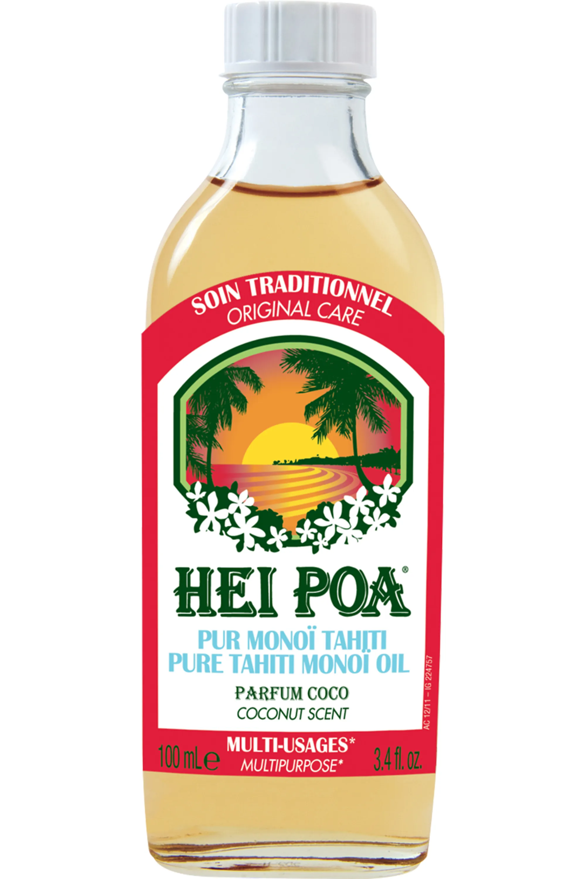 Hei Poa Pur Monoï Parfum Coco-100 ml