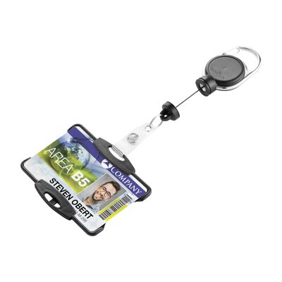 Durable - Porte-badge noir - 54 x 87 mm