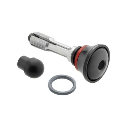 Protections de fourche Rizoma pour axe de roue avant - Gris