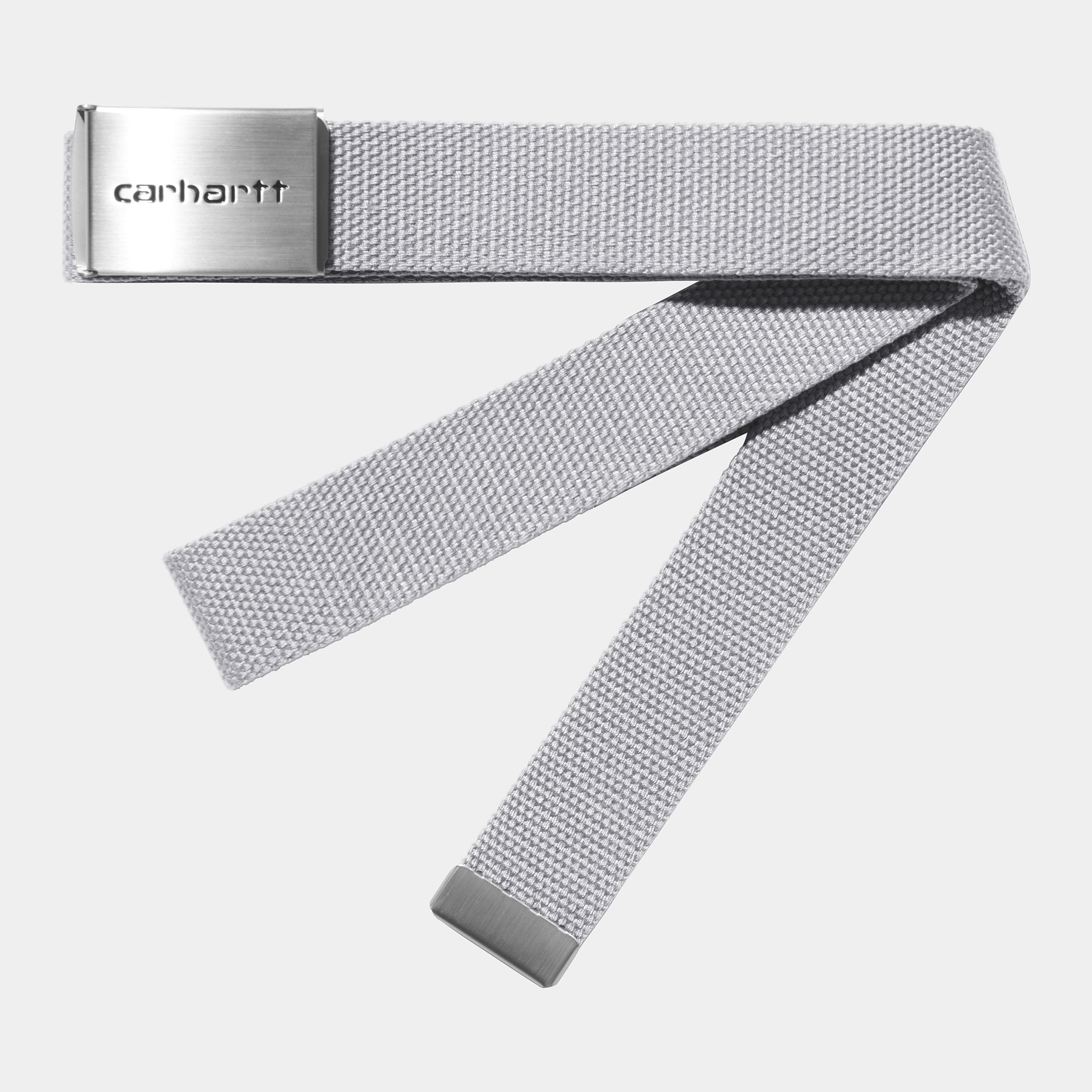 Carhartt WIP Clip Belt Chrome Black