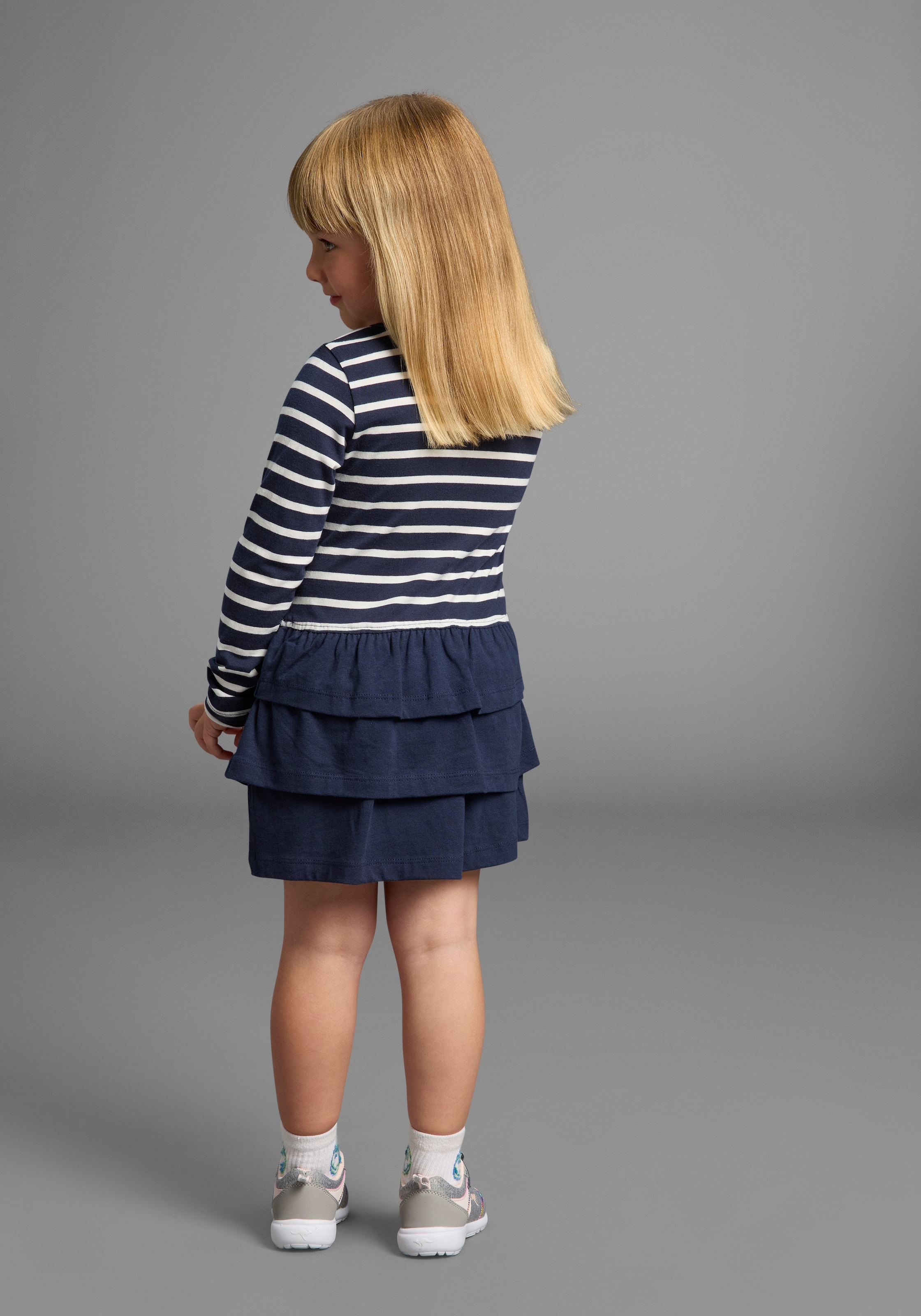 KIDSWORLD Jerseykleid »für kleine Mädchen« für Partys und besondere Anlässe,  kniefreie Länge,  modischer Stil