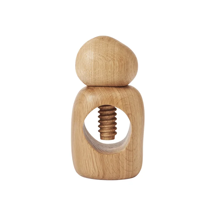 Ferm Living - Cairn Nussknacker, Eiche lackiert