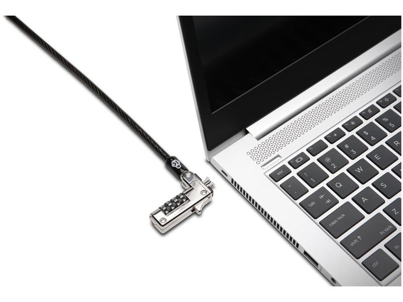 Kensington Sicherheitsschloss Slim NanoSaver Laptop Lock Schlankes Laptop-Kombinationsschloss mit 4-stelligem Zahlencode