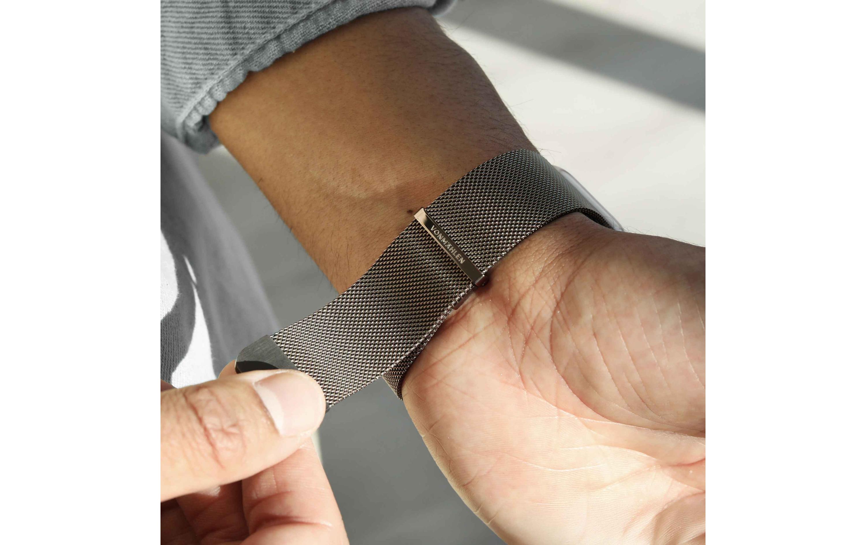 Armband Milanese Loop 2 Apple Watch 40/41/42 mm Desert SandEdelstahl-Armband für Apple Watch 40/41/42 mm