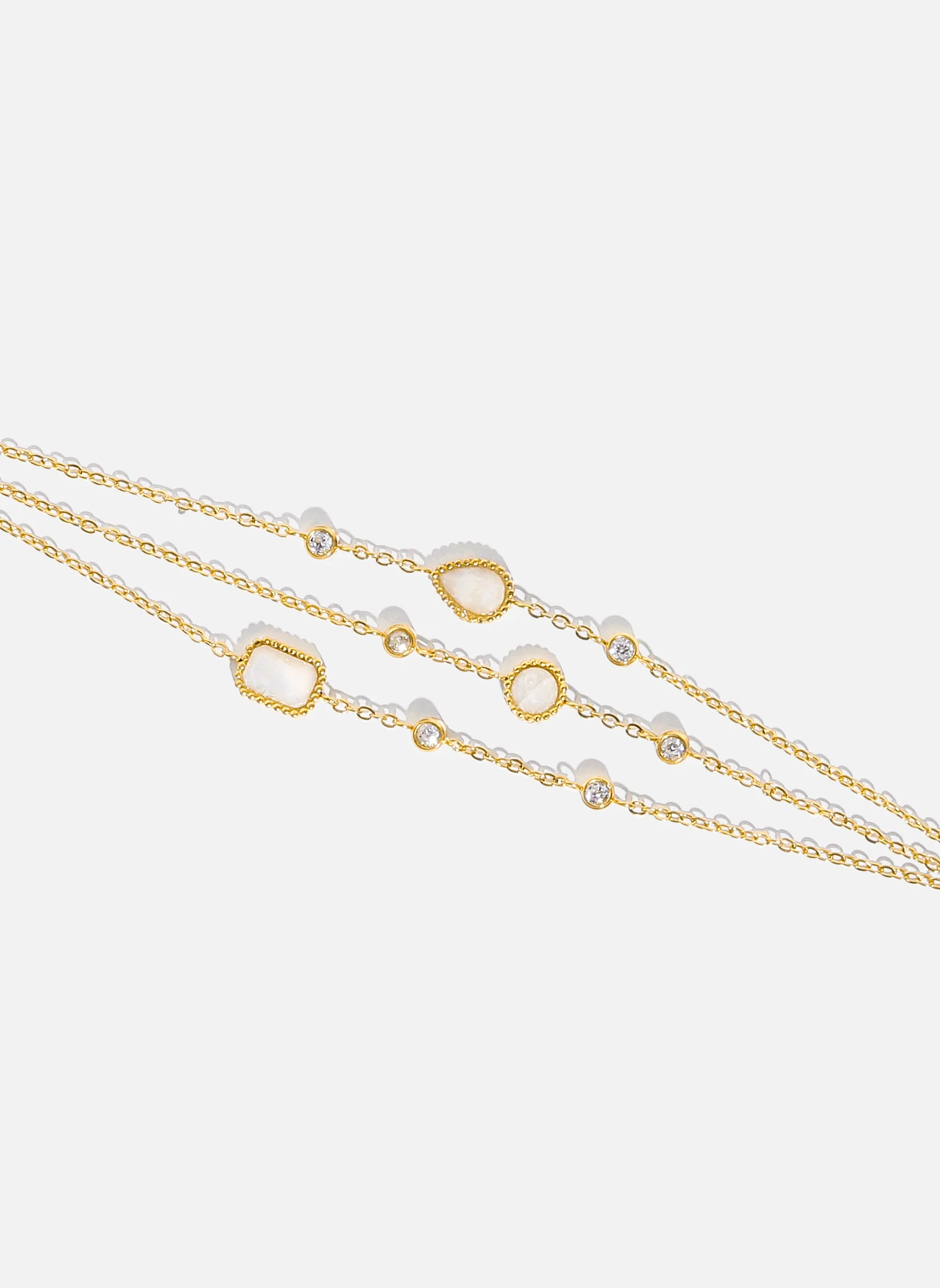 HERA - Bracelet chaîne hera | Blanc