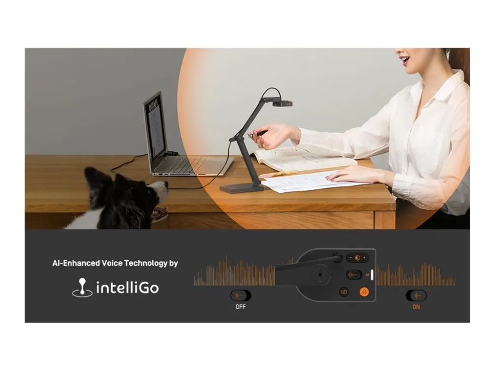 IPEVO V4K PRO 120 - Digitalkamera for dokumenter - farve - 4K - audio - USB