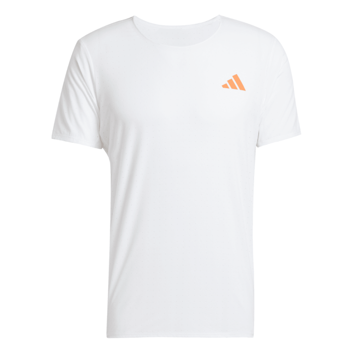 adidas Herre T-shirts Adizero Tee Hvid