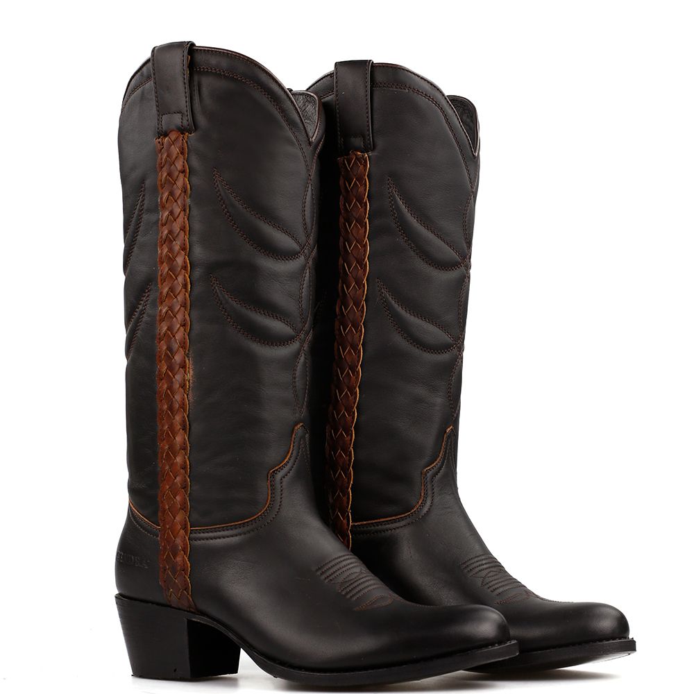 Sendra cowboyboots 12295 Negro Cuero
