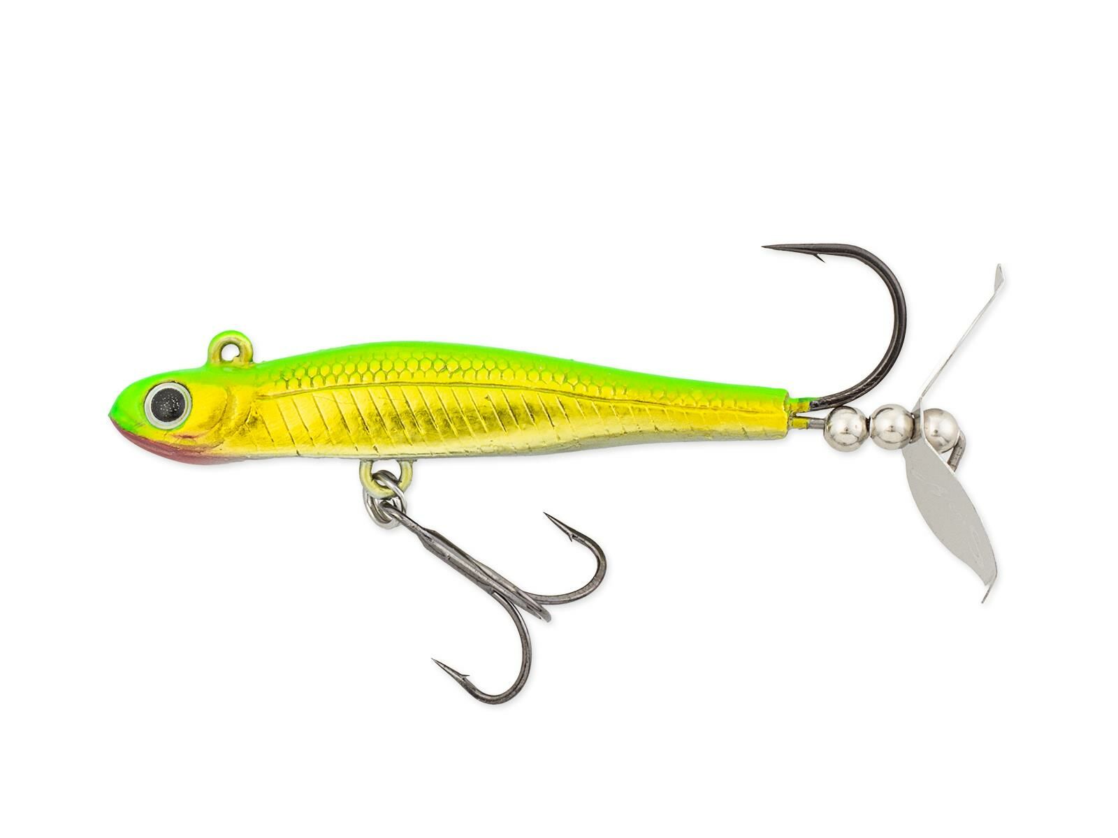 6g Wrapping Minnow (139) Green Back Yellow Gold