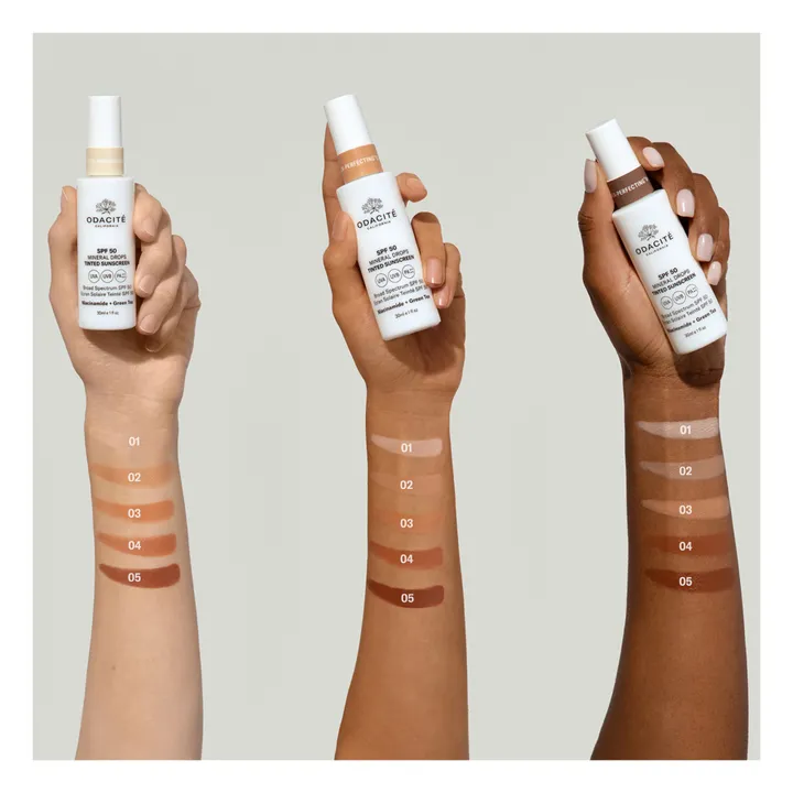 Odacité Mineral Drops Tinted Sunscreen SPF 50 Flex-Perfecting™ - 30ml | 03