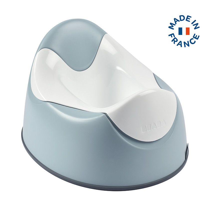 Pot d'apprentissage ergonomique - Green Blue - Ecru