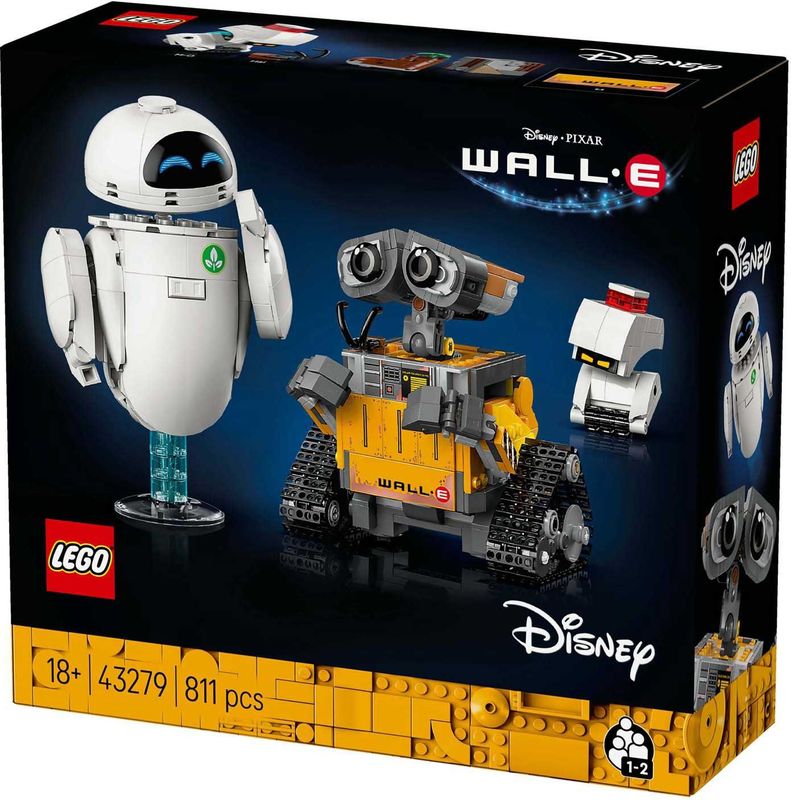 LEGO - Disney - Bouwbaar Speelgoed - WALL-E en EVE