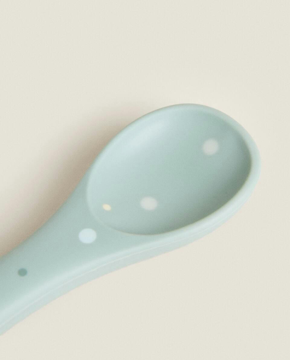 COLHER DE SILICONE DOTS