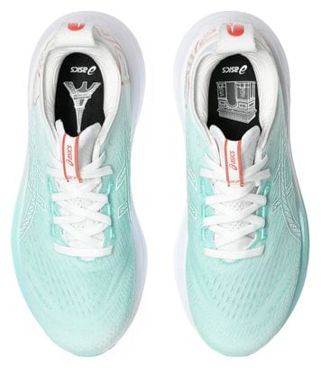 Chaussures Running Asics Gel-Nimbus 27 Paris Bleu/Blanc Femme