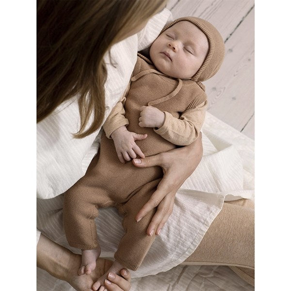 Newborn Tan Romper - Serendipity → Luksusbaby.dk