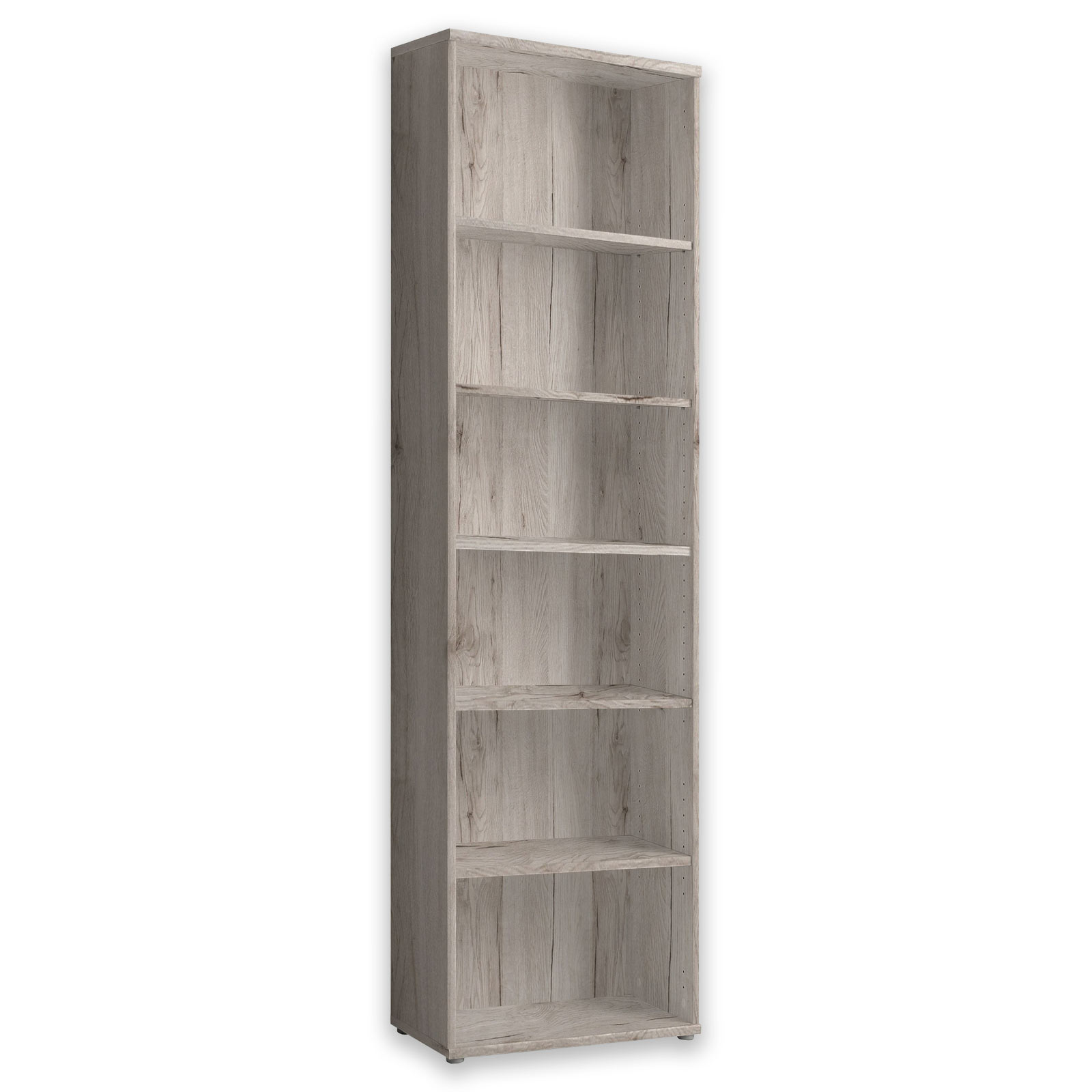 Standregal - Sandeiche - 55x198 cm