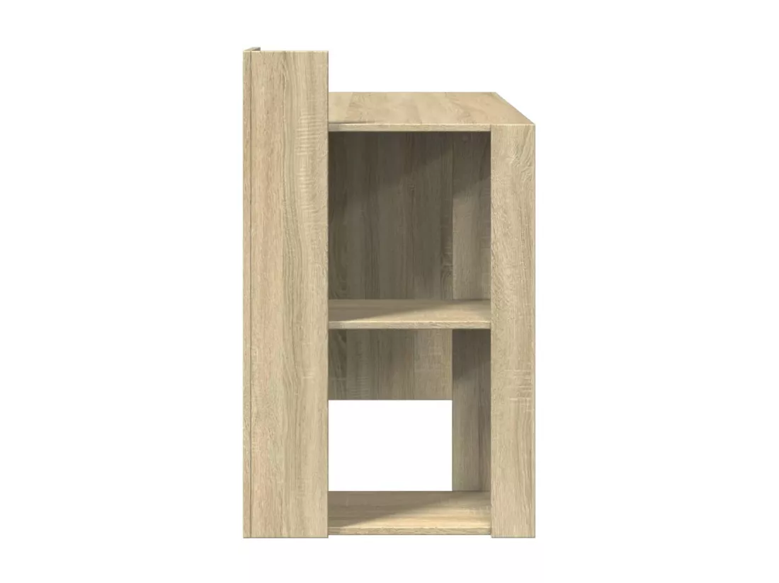 Bureau chêne sonoma 103,5x56,5x94 cm bois d'ingénierie