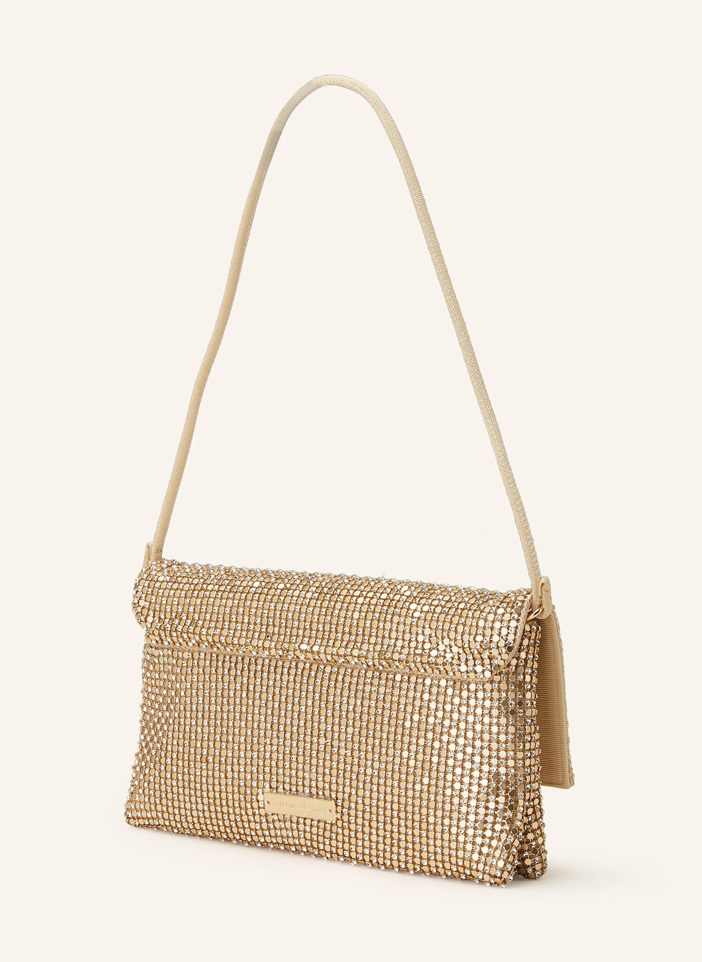 LOEFFLER RANDALL Clutch CHARLEE mit Schmucksteinen