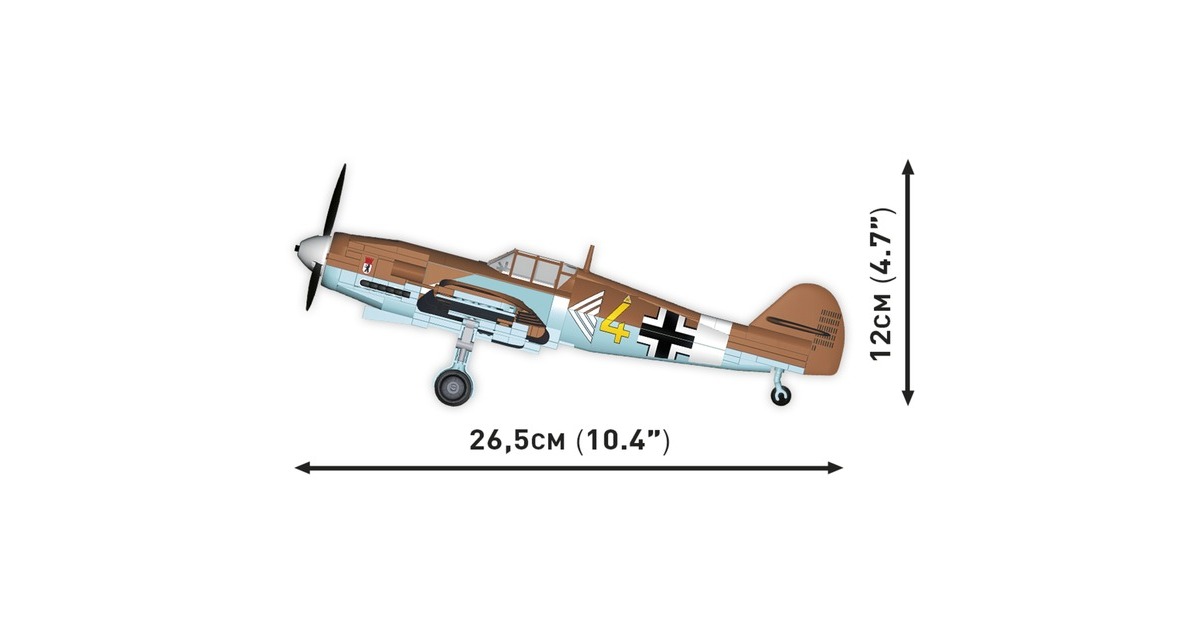 COBIHistorical Collection - Messerschmitt Bf 109 G Constructiespeelgoed  (COBI-5761)