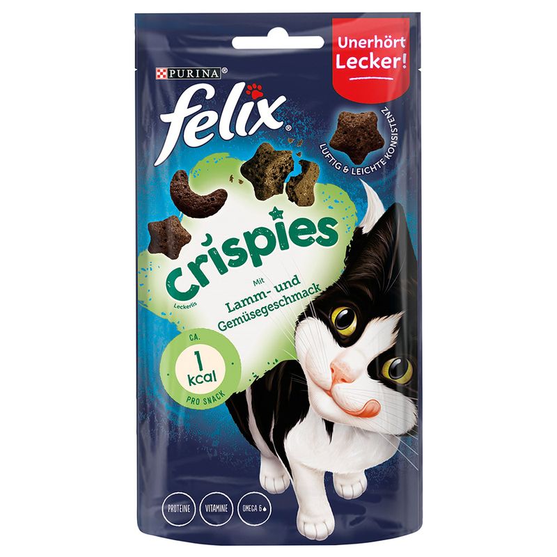 Friandises Felix Crispies, viande & légumes