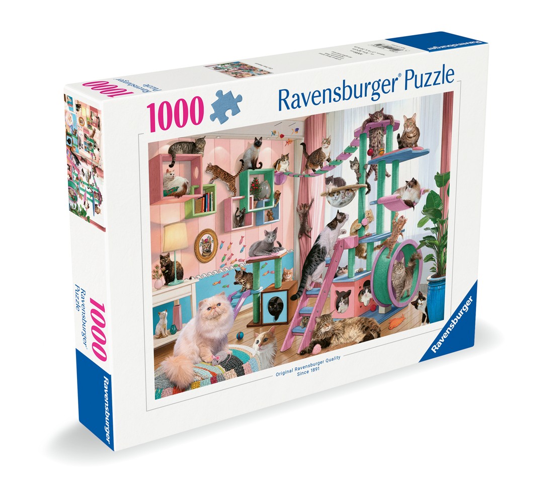 Ravensburger - Puslespil Cat Tree Heaven 1000 brikker