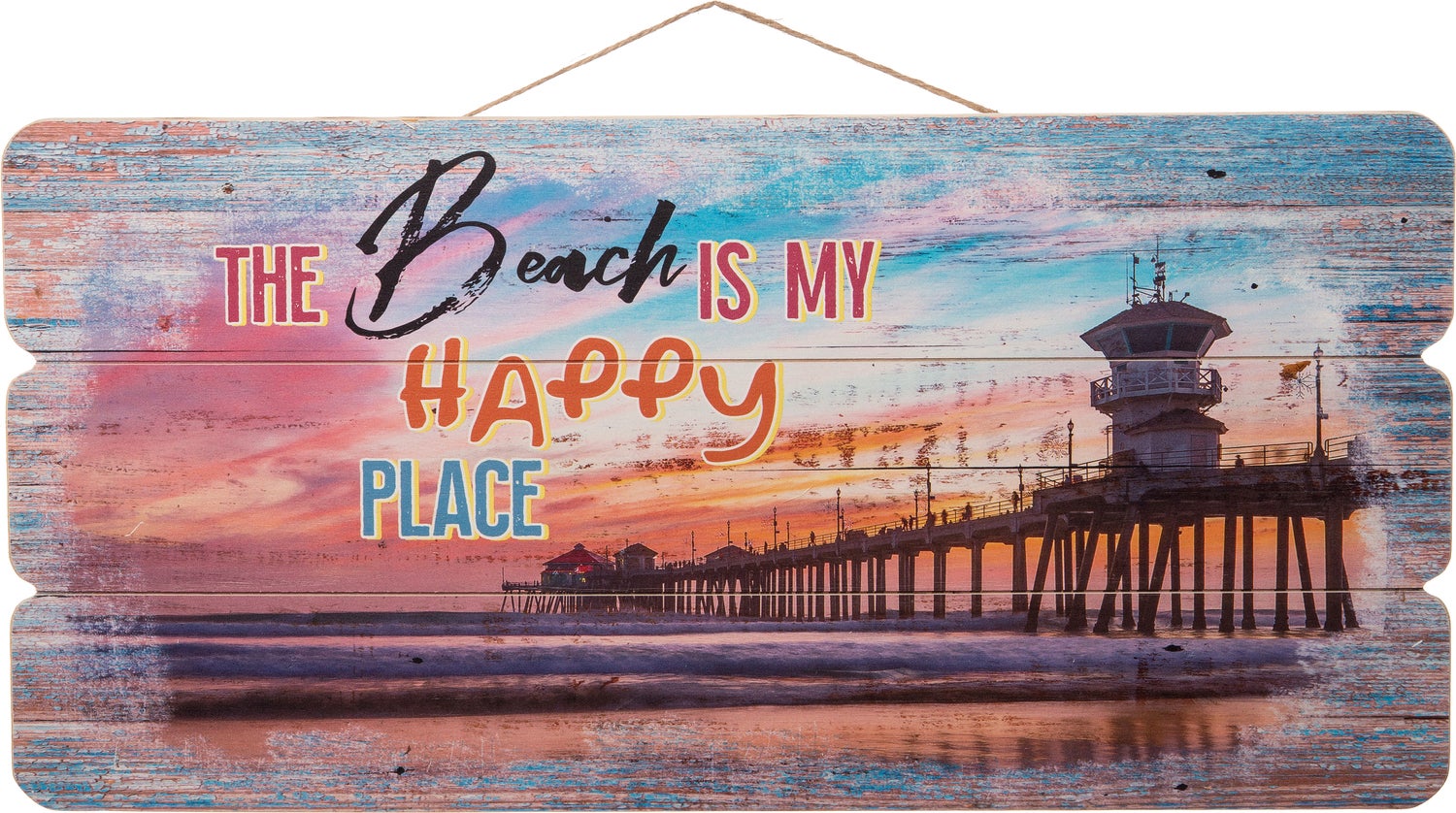 Intratuin tuinwanddecoratie happy multi 30 x 60 x 1,8 cm