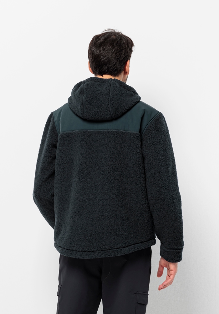 Jack Wolfskin Fleecejacke »FELSLICHT HOODED JKT M« mit Kapuze