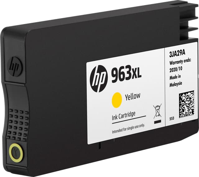 HP 963 XL gul højtydende blækpatron