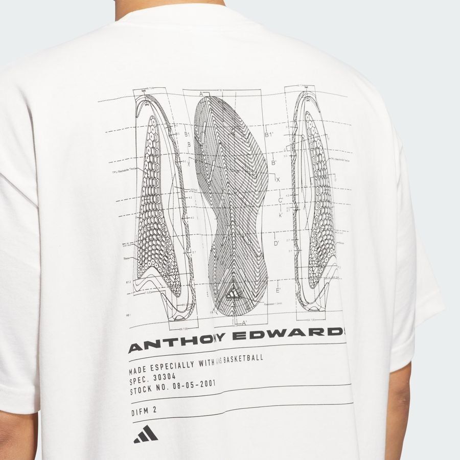 Adidas Original Anthony Edwards Seasonal Graphic Tee
