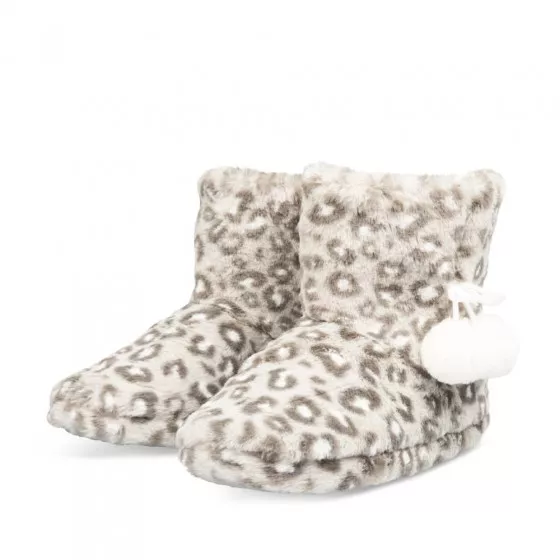 Chaussons bottines GRIS MERRY SCOTT