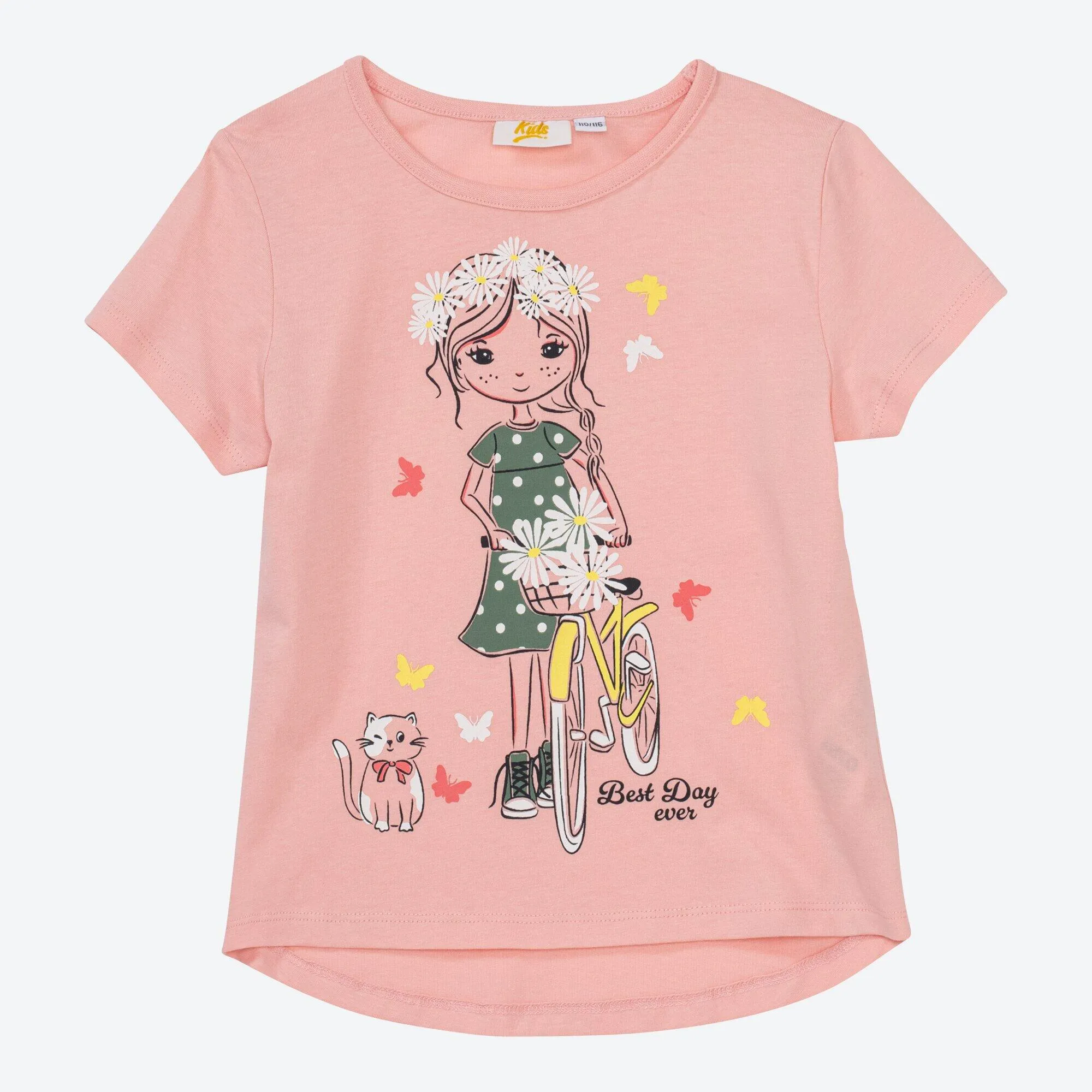 Mädchen-T-Shirt mit tollem Frontaufdruck
