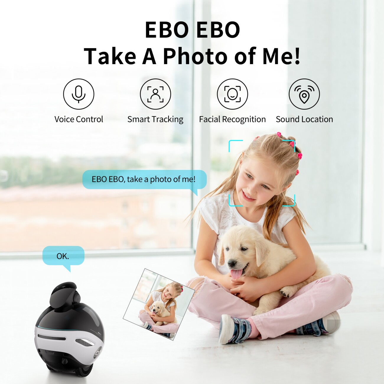 Enabot EBO X: Familien‑Sicherheitsroboter kabellos, KI‑gesteuert & mit Sturzalarm