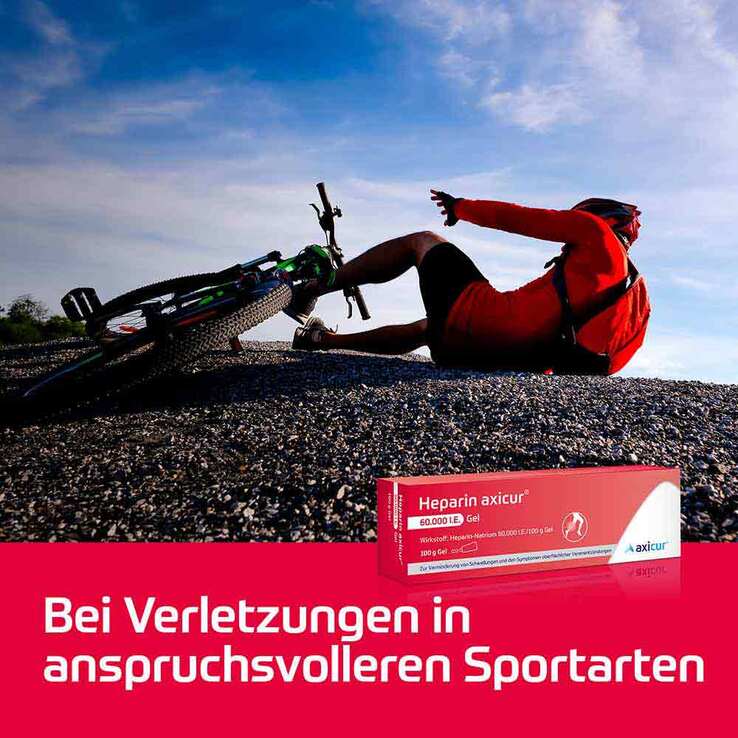 Heparin axicur® 60.000 I.E. Gel, 100 g