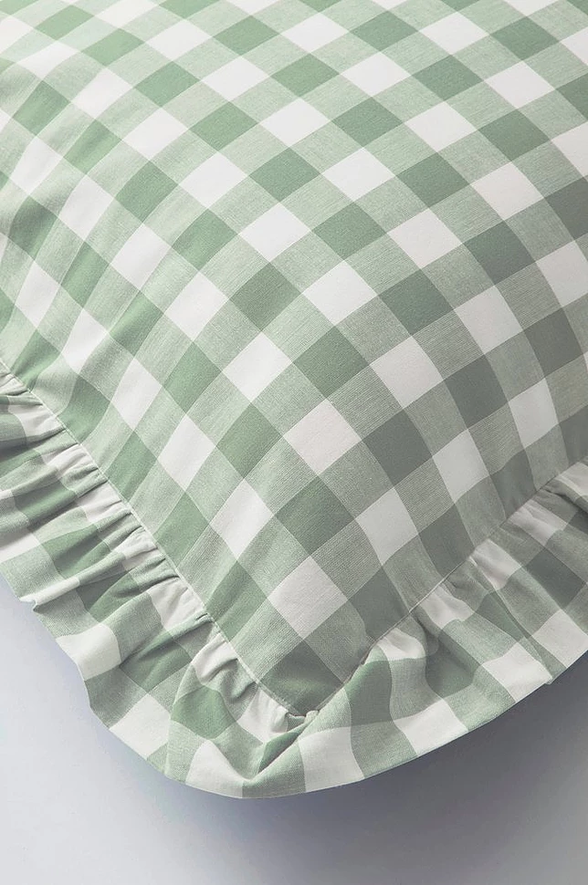 LAUREN FRILL putetrekk med volang 50x70 cm