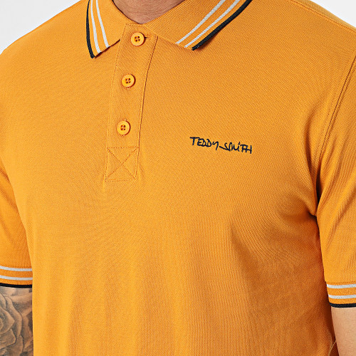 Polo Manches Courtes Pasian 11306339D Orange