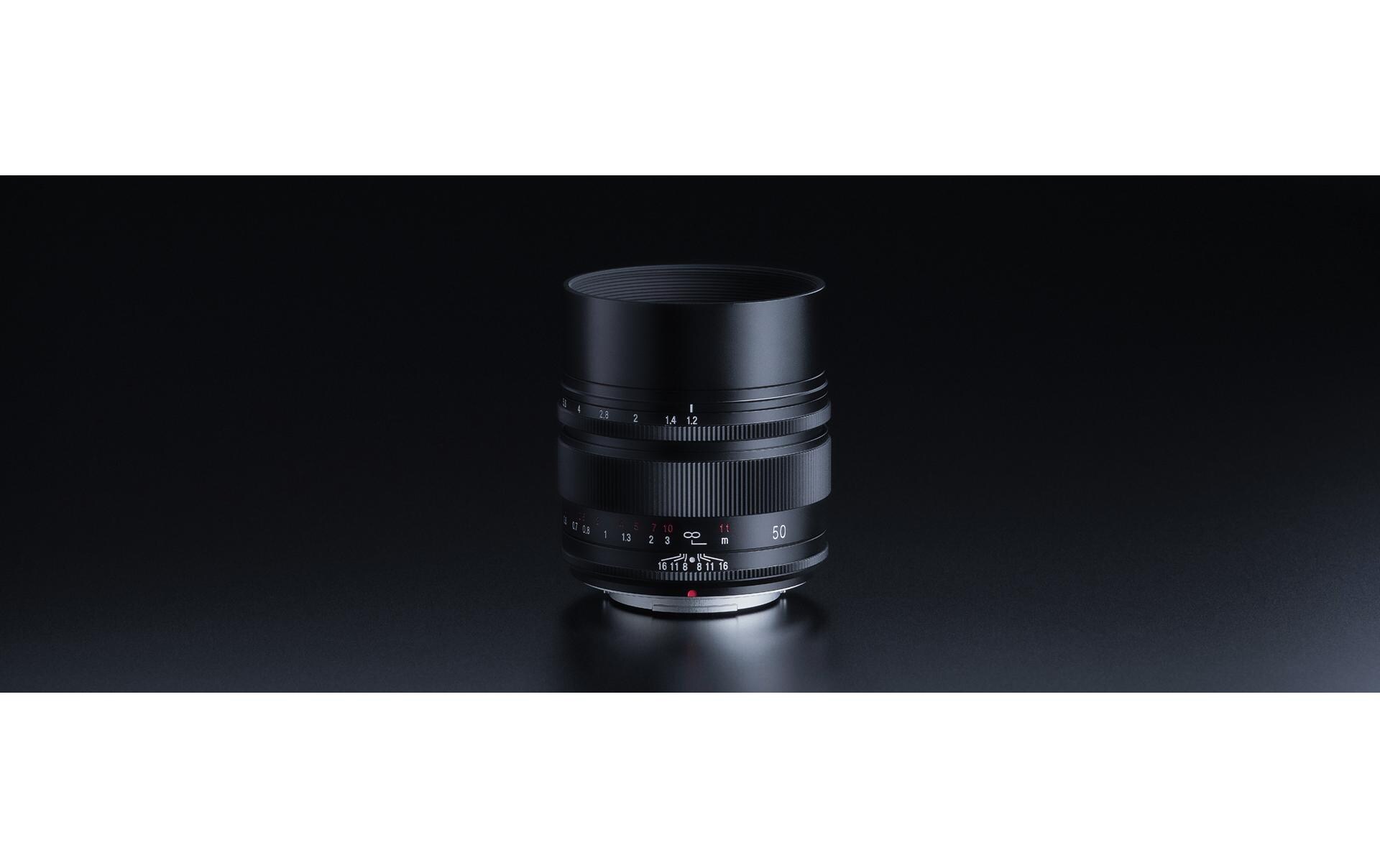 Festbrennweite 50mm F/1.2 Nokton – Fujifilm X-Mount<br>Ultralichtstarkes mittleres Teleobjektiv