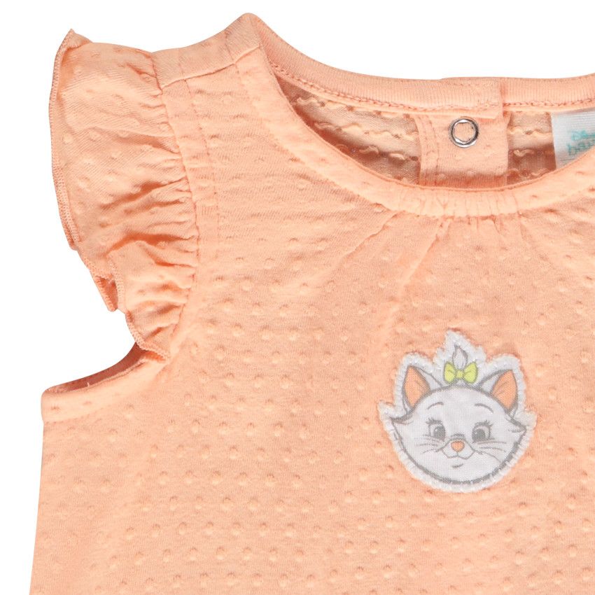 Combinaison courte en maille fantaisie Marie Disney pour bébé fille - Multicolore