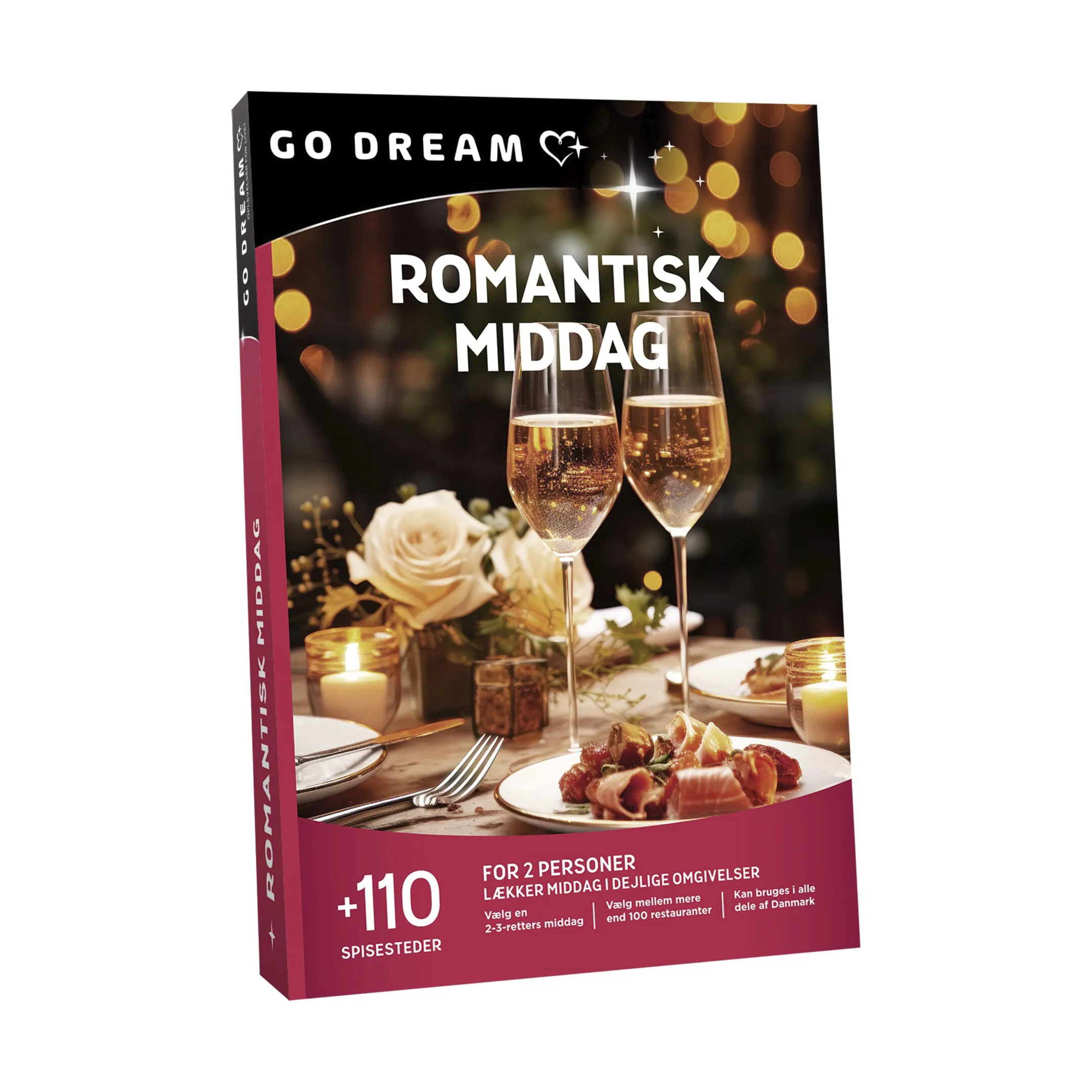 GO DREAM Gavekort - Romantisk middag